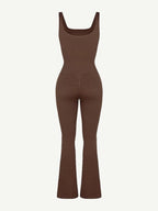 BODYSUIT WITH FLARE PANTS