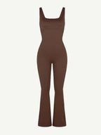 BODYSUIT WITH FLARE PANTS