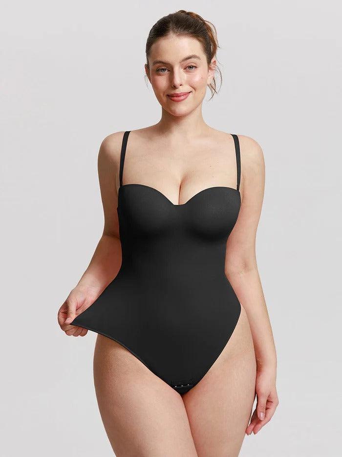 Shapewear Bodysuit in Black, side