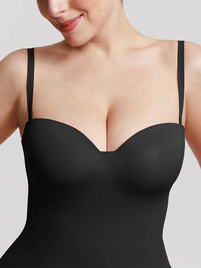 Shapewear Bodysuit in Black, back