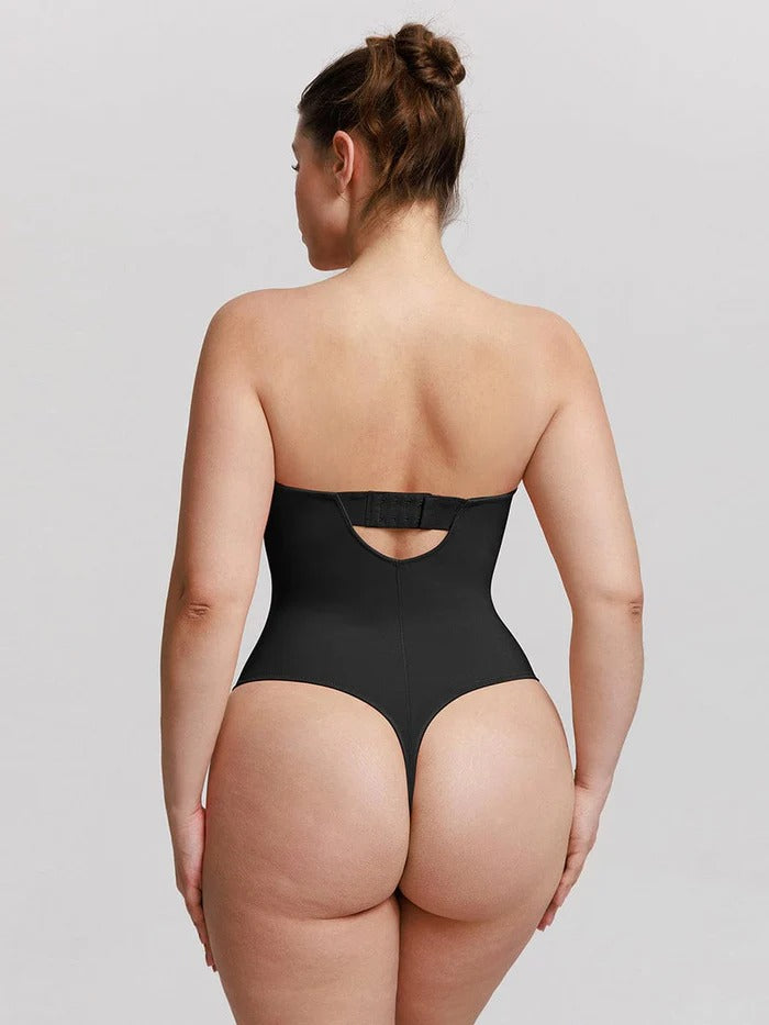 Shapewear Bodysuit in Black, detail