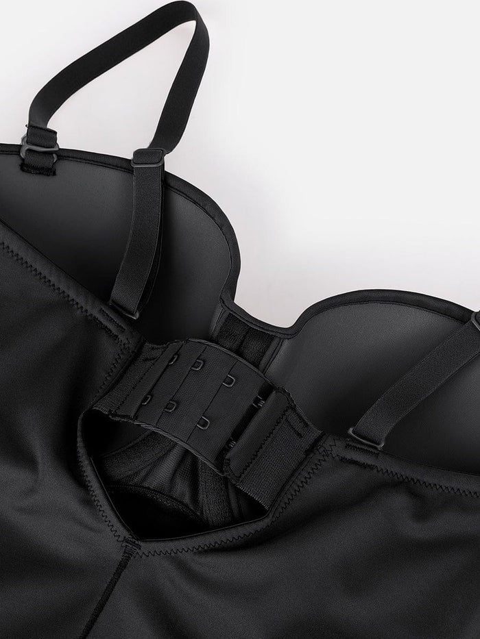 Shapewear Bodysuit in Black, styled