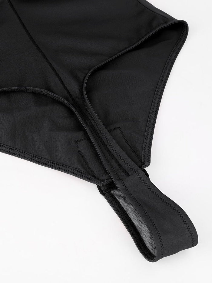 Shapewear Bodysuit in Black, worn