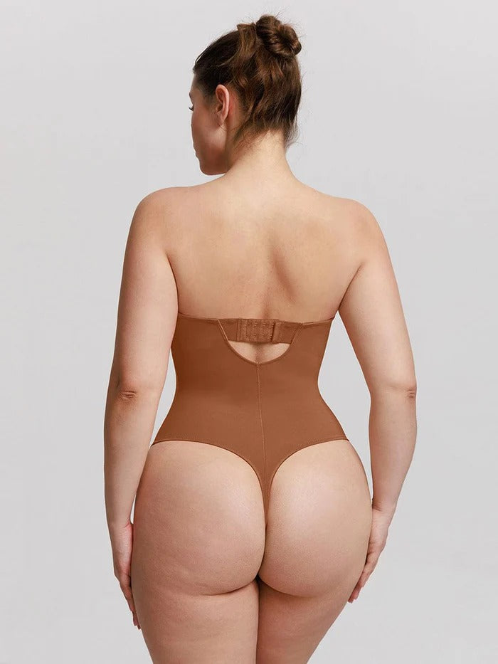 Shapewear Bodysuit in Brown, detail