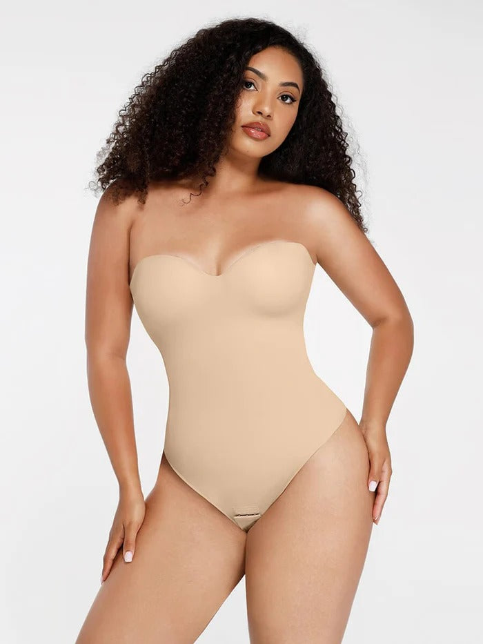 Shapewear Bodysuit in Nude, side