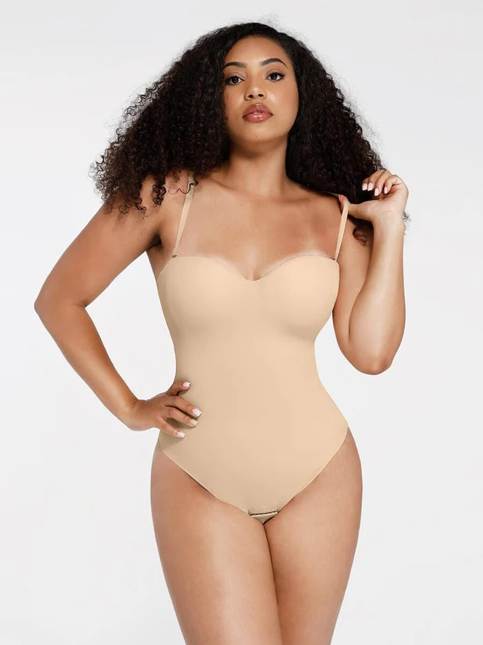 Shapewear Bodysuit in Nude, back