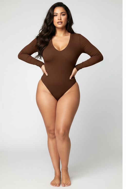 LONG SLEEVE WAIST SHAPING